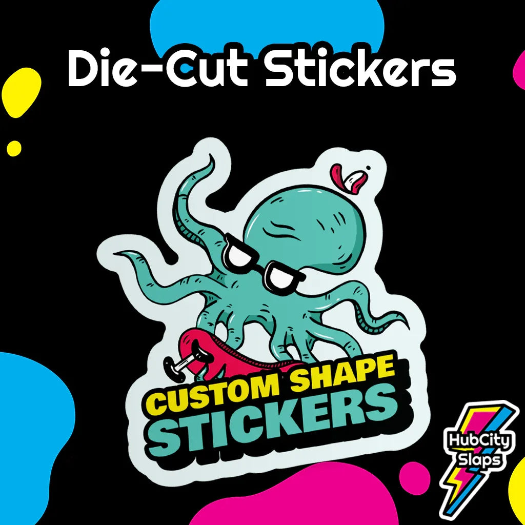 Custom Die Cut Stickers - HubCity Slaps